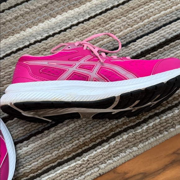 Asics Women's Pink Athletic Shoes - Picture 3 of 10